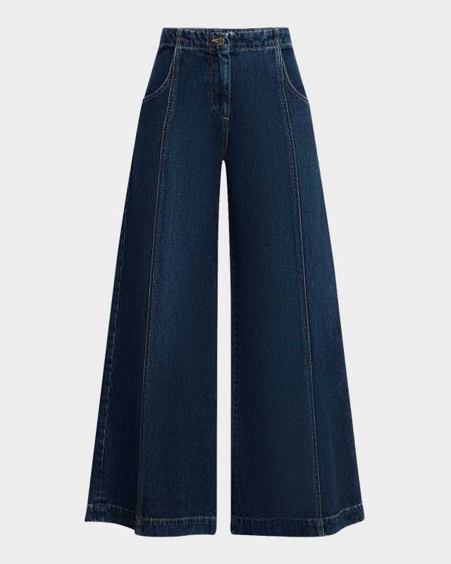 Dancing in the Dark Wide-Leg Jeans